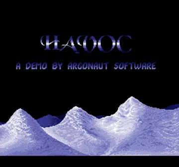 Havoc (USA) (Beta) screen shot title